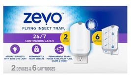 Zevo MAX Bug Catcher &amp; Fly Trap for Indoor- Flying Insect Trap for Gnat,... - $48.99