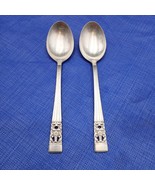 Oneida Community Coronation 1936 2 Tablespoon Spoon 6.75&quot; Antique Silver... - $19.99