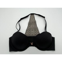 Victoria&#39;s Secret Lined Demi Front Close Black Underwire Bra Women&#39;s Siz... - $19.59