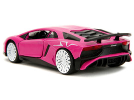 Lamborghini Aventador SV Pink &quot;Pink Slips&quot; Series 1/32 Diecast Model Car... - £14.75 GBP