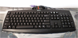 ACER SK-1688 Standad PS/2 Keyboard - Black - £11.07 GBP