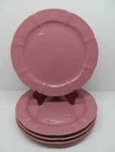 Sodahl Adeline Denmark Pink 9 3/4&quot; Dinner Plates Vintage Bundle of 4 - £77.90 GBP
