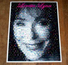 Amazing Loretta Lynn flowers Montage 1 of only 25 EVER - £9.01 GBP