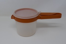 Tupperware Orange Flour Sifter with Lid #1493-14 - £7.94 GBP