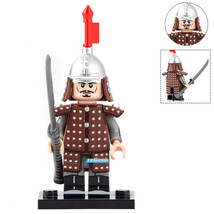 Ancient Soldiers Ming Dynasty Warrior Minifigure Compatible Lego Building Blocks - £2.35 GBP