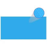 vidaXL Pool Cover Blue Polyethylene 157.5 x 78.7 in Durable Pool Cover - $1,415.93 MXN