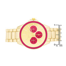 Chrono Gold Metal Watch - $37.49