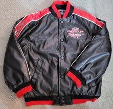 CHEVROLET Car racing Jacket M (7-8 STEVE &amp; BARRY&#39;S Some surface of mater... - $47.41