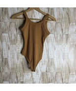 Wild Fable Women&#39;s Bodysuit Size XS Brown Top - $223.20 MXN