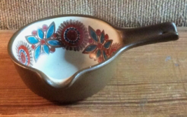 Vtg Norwegian Norge Figgjo Flameware Pan Astrid Pattern Retro Kitchen Co... - $24.00