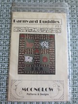 NEW Moonglow BARNYARD BUDDIES Applique/Quilting Pattern - 16&quot; x 18&quot; - £3.59 GBP