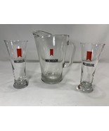 Michelob Beer 54 Ounce Glass Pitcher Vintage Michelob Pilsner Barware Gl... - $22.93 CAD