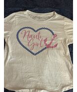 Old Navy Women&#39;s T-Shirt Size Medium Nautical “Nauti Girl” - $16.73 CAD
