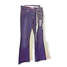 Women’s Denim Jeans Stretch Fit Bead Wrap Around - $26.00