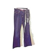 Women’s Denim Jeans Stretch Fit Bead Wrap Around - £20.42 GBP