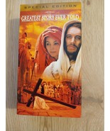 The Greatest Story Ever Told VHS 2 Tape Set Special Edition 1965 - $13.61 CAD