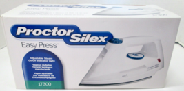 New/Box PROCTOR SILEX-Easy Press-17300 -Nonstick-Lightweight-Steam Or Dr... - $23.74