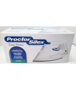 New/Box PROCTOR SILEX-Easy Press-17300 -Nonstick-Lightweight-Steam Or Dr... - $23.74