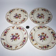 Set of 4 VTG Federal Sharon Old Ivory Syracuse China 6.25&quot; Bread Plates USA - £29.06 GBP