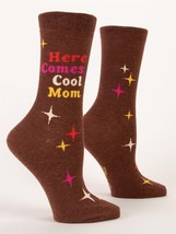 Blue Q Socks - Womens Crew - Here Comes Cool Mom - Size 5-10 - $13.09