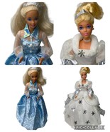Vtg Barbie Holiday Princess Cinderella Fashion Avenue Gown Mattel 1996 L... - $475.88 MXN