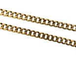 Unisex Chain 10kt Yellow Gold 410773 - £318.88 GBP