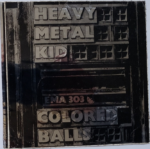Colored Balls Heavy Metal Kid Sticker, NOS, EMA303 - £6.30 GBP