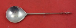 Dutch Sterling by Various Makers Preserve Spoon w/ 3-D stork handle 1928 7 3/4&quot; - £125.80 GBP