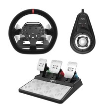 V10 Force Feedback Steering Wheel Detachable Racing Wheel 270/900 Degree Race St - £314.13 GBP