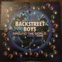 Backstreet Boys Board Game Around The World Replacement Part Board - $6.00