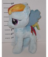 My Little Pony MLP  10&quot; Plush Toy Rainbow Dash Lightening Cutie Mark - $274.71 MXN