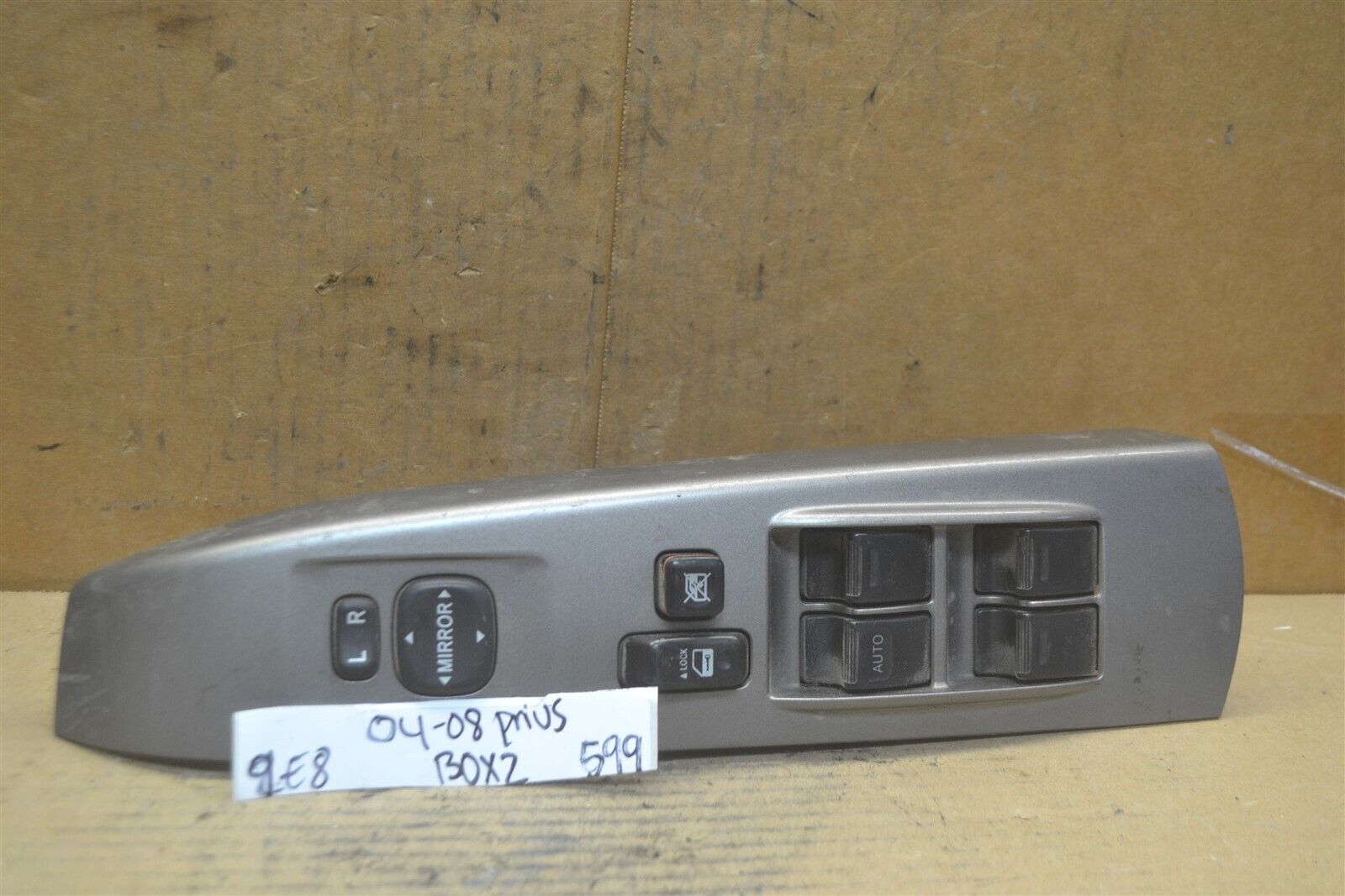 04-09 Toyota Prius Master Switch OEM Door Window 8482047050 Lock 599-9e8... - $5.99
