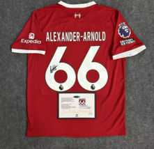 Trent Alexander Arnold SIGNED Liverpool Home Signature Shirt/Jersey + CO... - £91.88 GBP