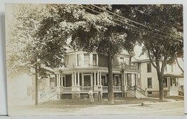 Rio Wisconsin Beautiful Victorian Home RPPC George Eichberg c1910 Postcard O14 - $19.95