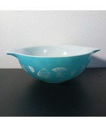 Vintage PYREX 4 Quart Bowl Hot Air Balloons 1958 Cinderella Turquoise Wh... - $2,921.91 MXN