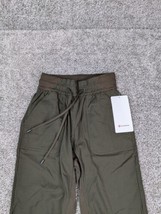 Lululemon Beyond the Studio Crop Pants Womens 2 Olive Green Track NWT W6... - £62.24 GBP