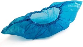 2000x Blue Waterproof Disposable Shoe Covers Overshoes Protector 15in - £100.34 GBP
