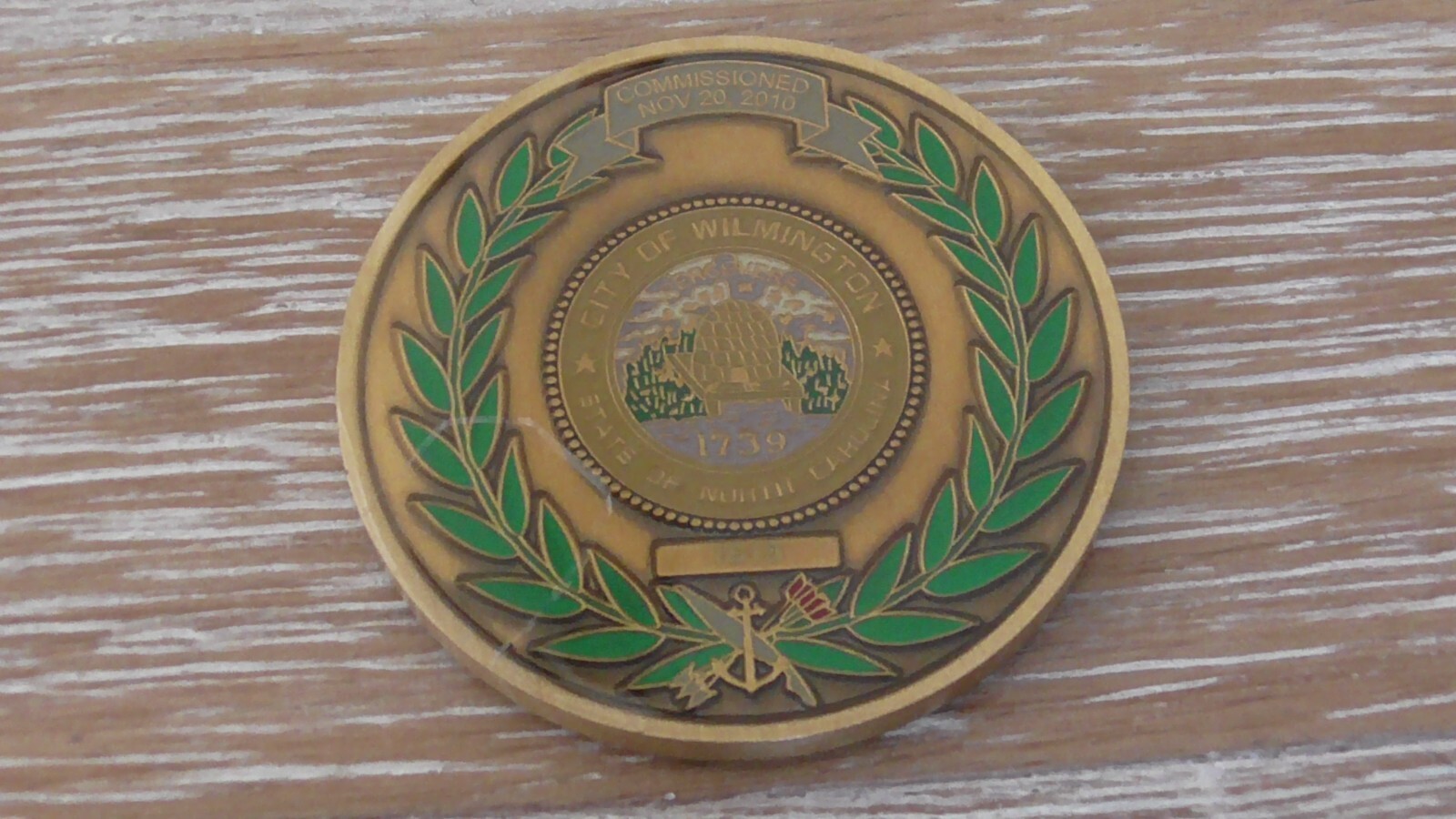 USN USS Gravely DDG 107 Commissioned 2010 Challenge Coin #C367 - $24.74