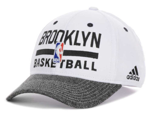 Brooklyn Nets adidas 2013 NBA Basketball Practice Stretch Fit Cap Hat - £17.20 GBP