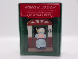 Hallmark 1986 Windows of the World Holland Dutch Christmas Ornament - $10.04