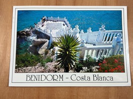 Vintage Postcard, Costa Blanca, Benidorm, Spain, Mediterranean Sea - £3.73 GBP