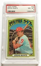 1972 Topps Steve Huntz #73 PSA 8 NM-MT White Sox - £13.98 GBP