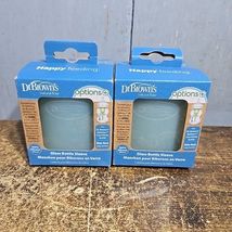 2  Dr Brown's Natural Flow Glass Bottle Silicone Sleeve Fits 5 oz 150 ml - $10.89