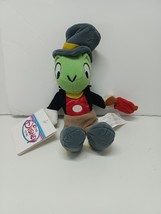 The Disney Store Pinocchio Jiminy Cricket 8&quot; Mini Bean Bag Plush NWT - £7.42 GBP