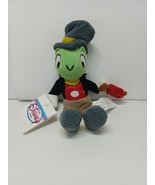 The Disney Store Pinocchio Jiminy Cricket 8&quot; Mini Bean Bag Plush NWT - £7.47 GBP