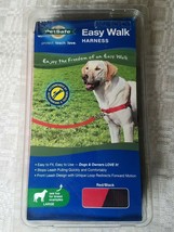 PetSafe Easy Walk No-Pull Dogs Harness Large Red Black EWH-HC-L-Red New Open Box - $14.50