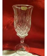 Lead Crystal 2 Piece Candle Holder Hurricane Lamp - $40.69 CAD