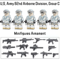 U.S. Army 82nd Airborne Division Grup C Minifigure Set Buy Minifigures Online - £13.73 GBP