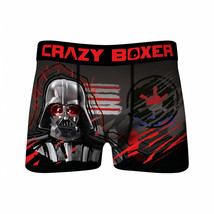 Star Wars Darth Vader Empire Symbol Men&#39;s Crazy Boxer Briefs Black - £18.65 GBP