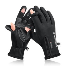 Men non slip touchscreen waterproof gloves outdoor motorcycle cycling windproof mittens thumb200